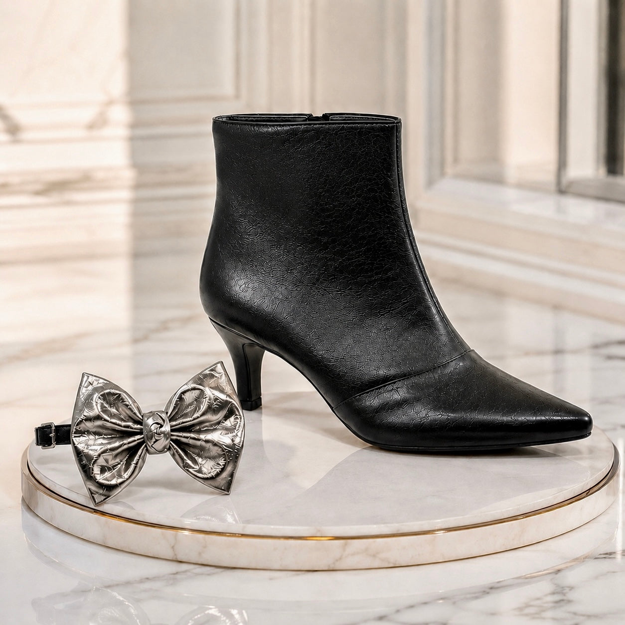 Botines Romina Negro