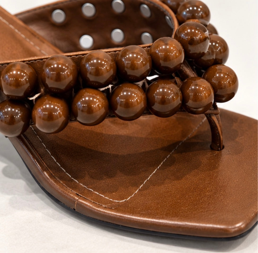 Sandalias Chocolate - PREVENTA