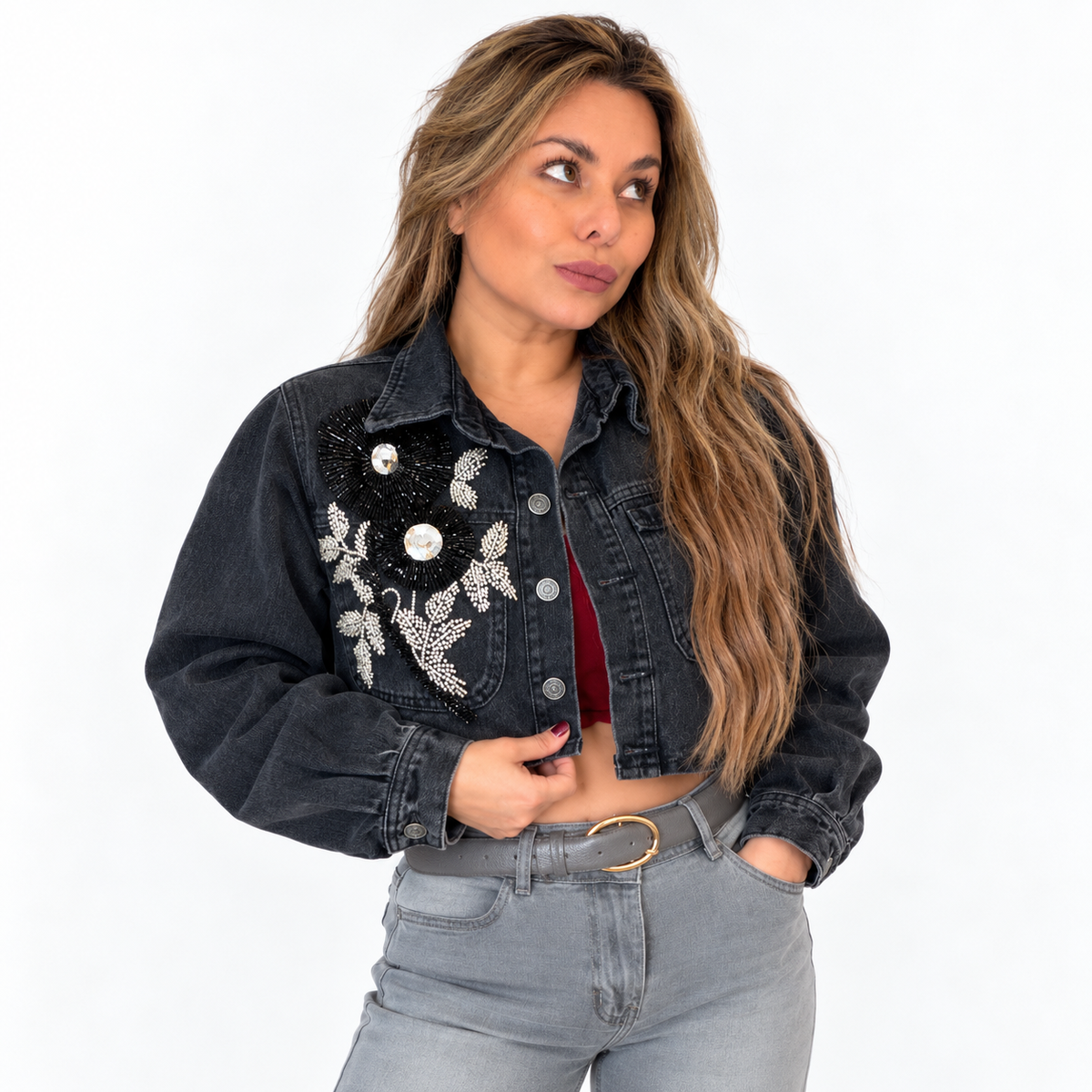 Chaqueta Denim Shirley