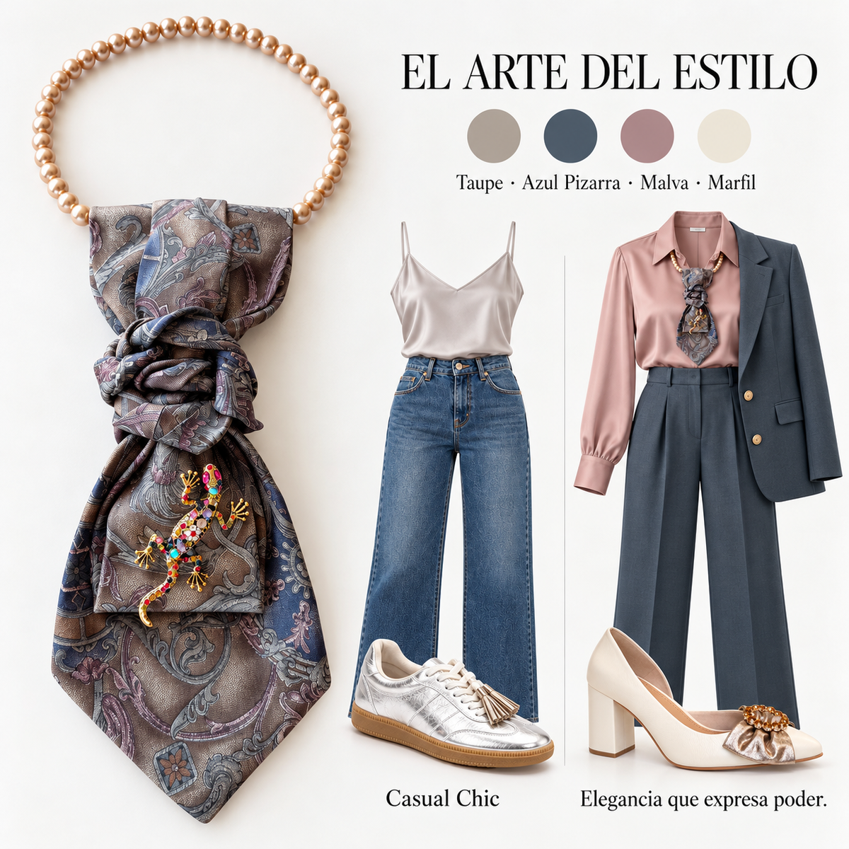 Collar Corbata Camila