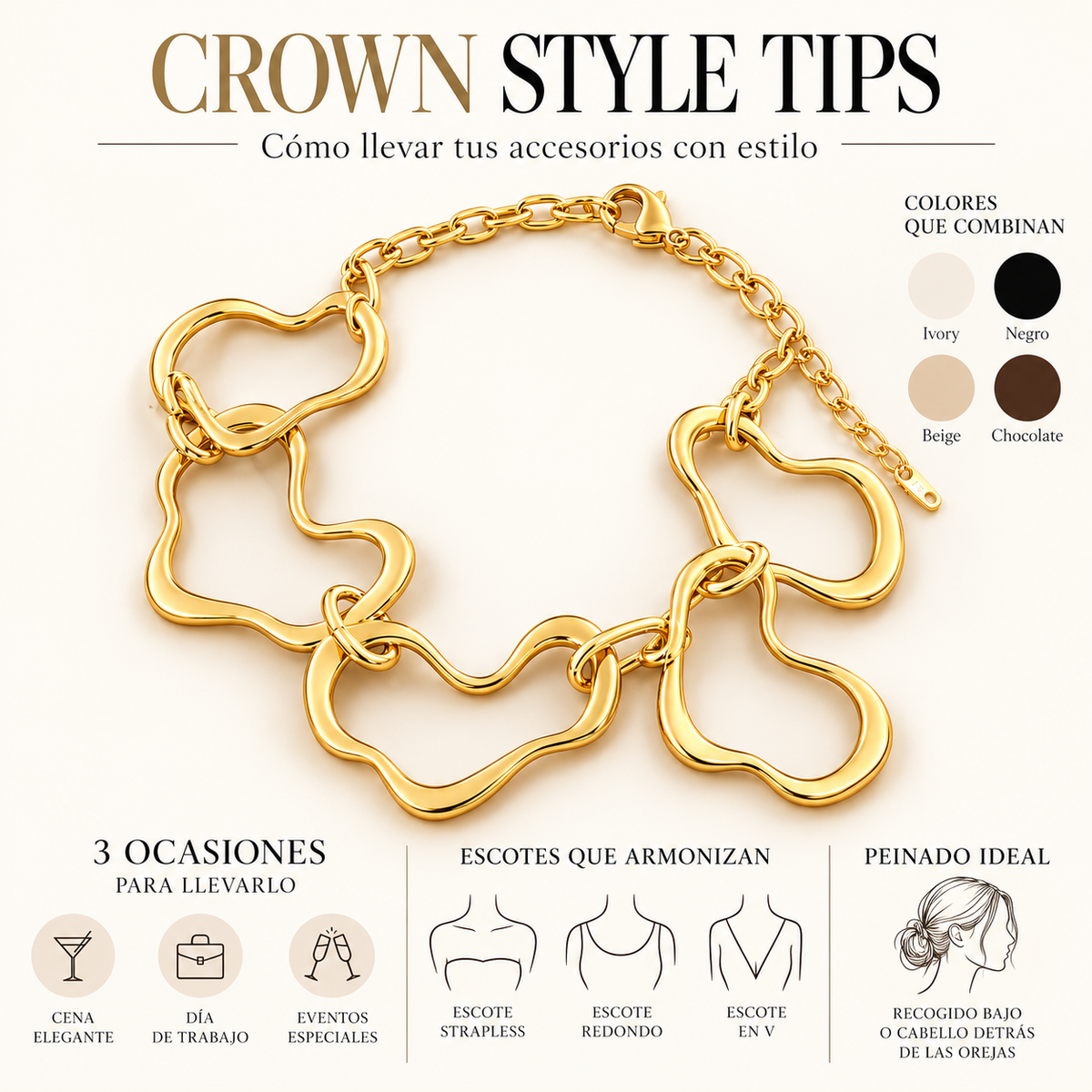 Collar Asimetrico