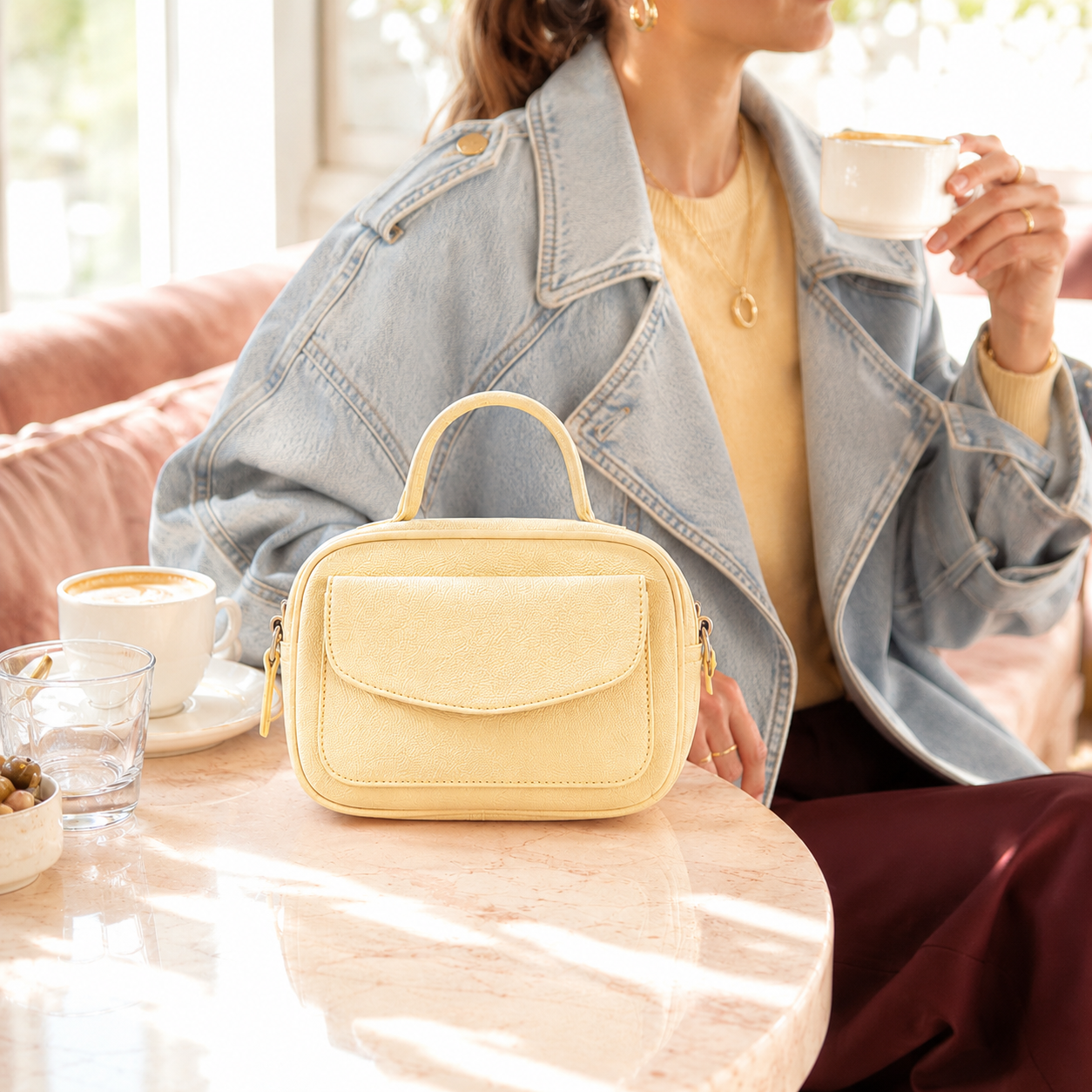 Cartera Baby Yellow