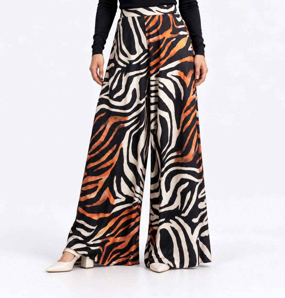Pantalón Pallazo Zebra