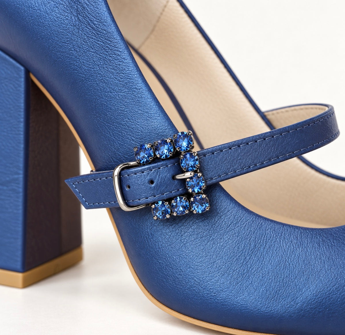 Tacones Ada Azul