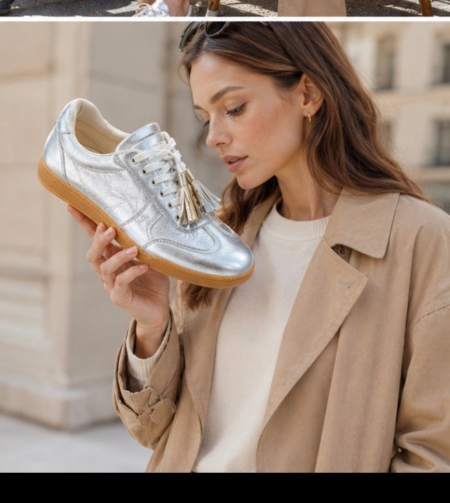Zapatillas Mila Silver