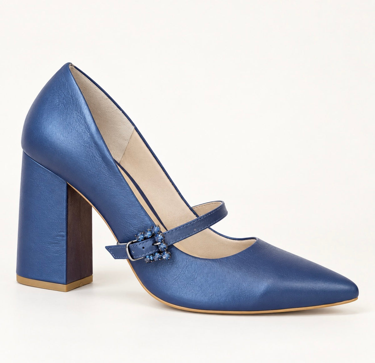 Tacones Ada Azul