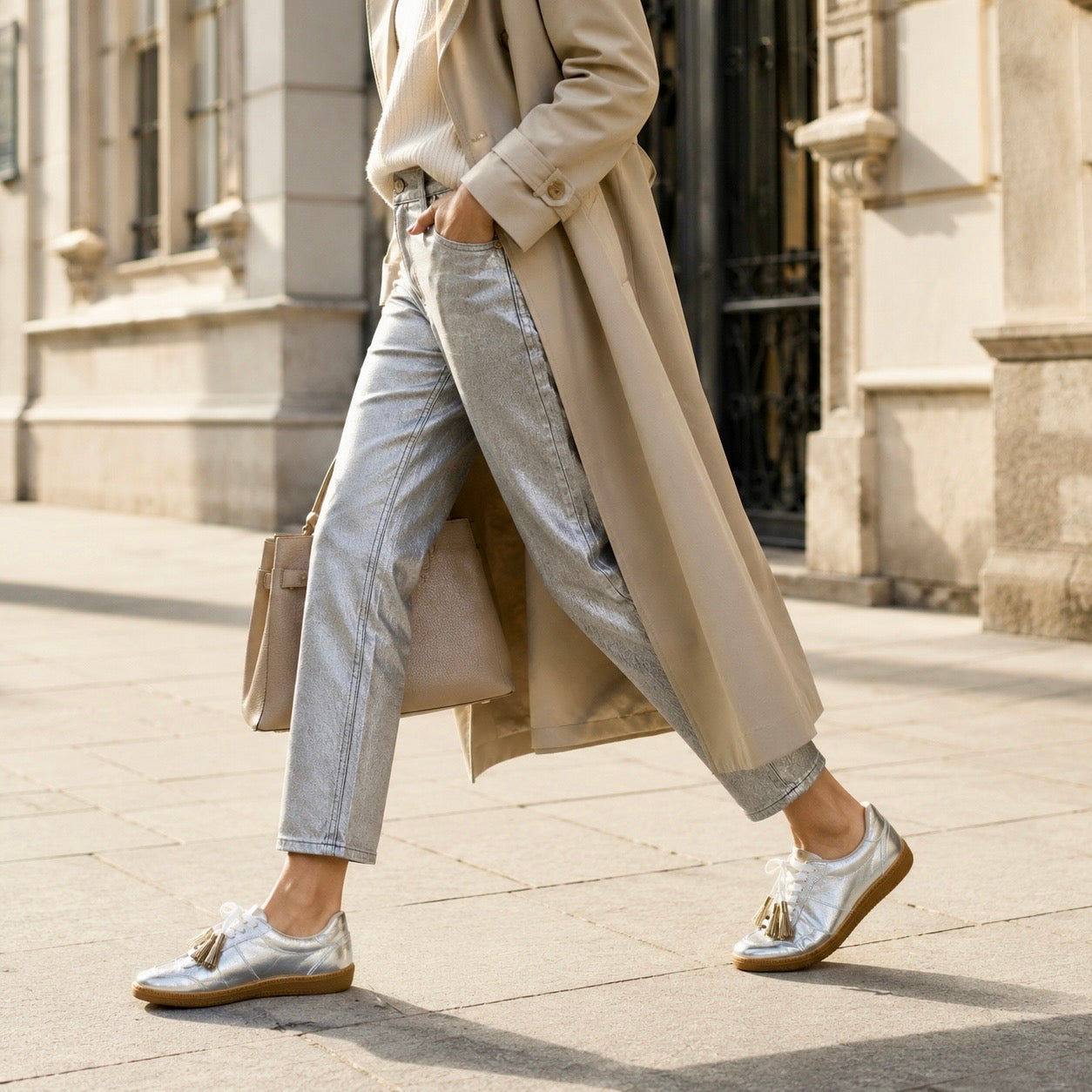Zapatillas Mila Silver