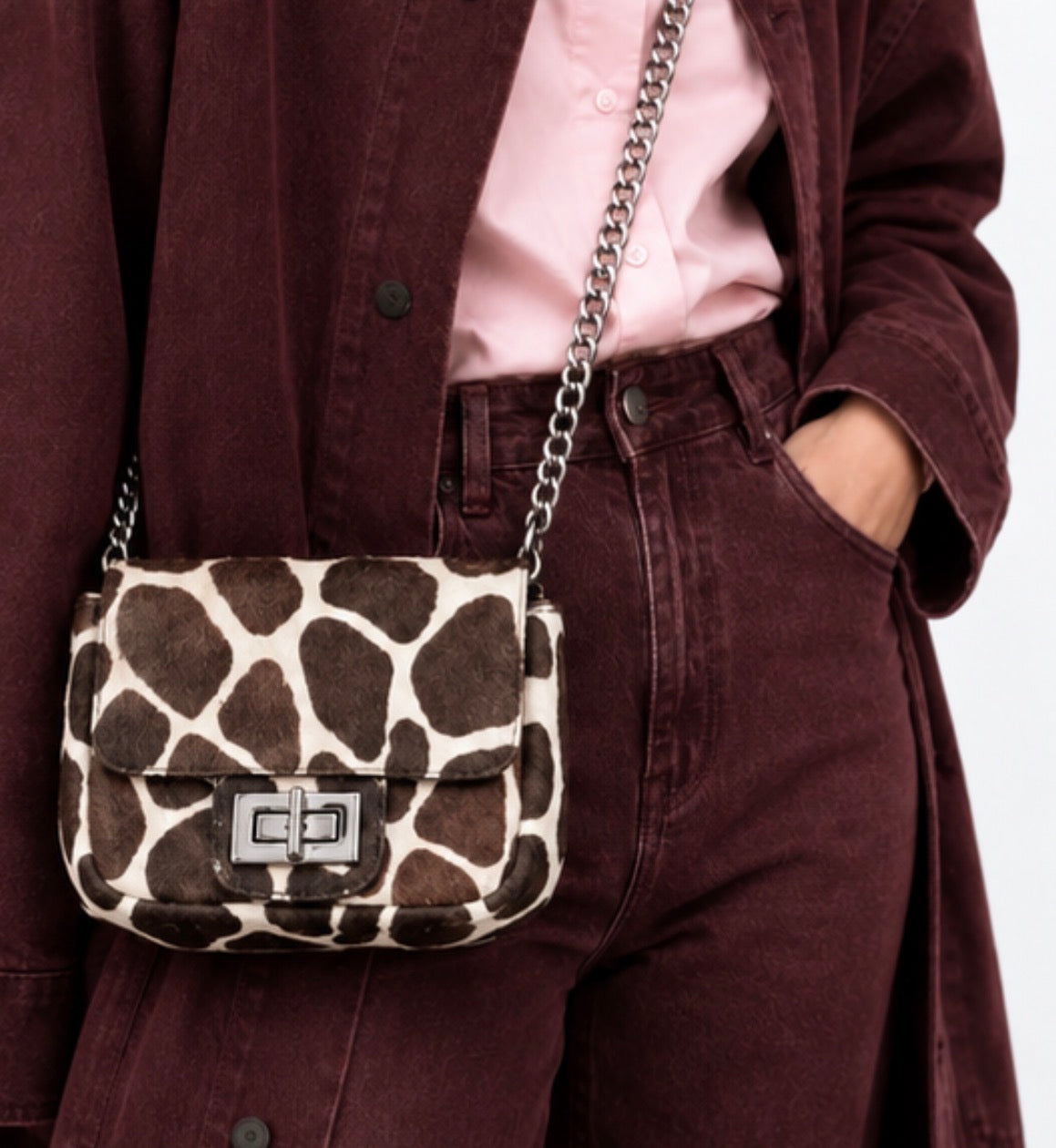 Cartera Print Jirafa