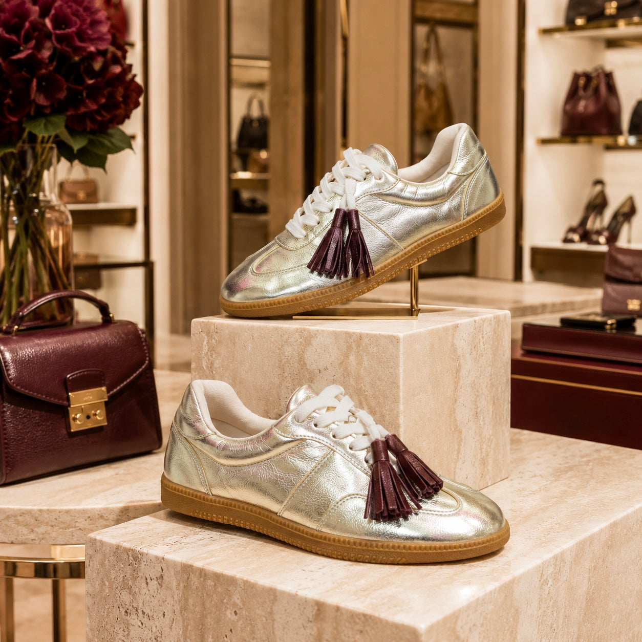 Zapatillas Mila Gold