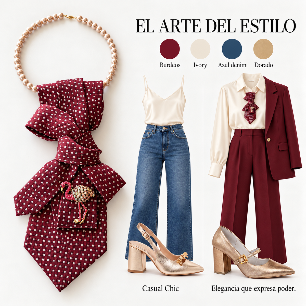 Collar Corbata Shirley
