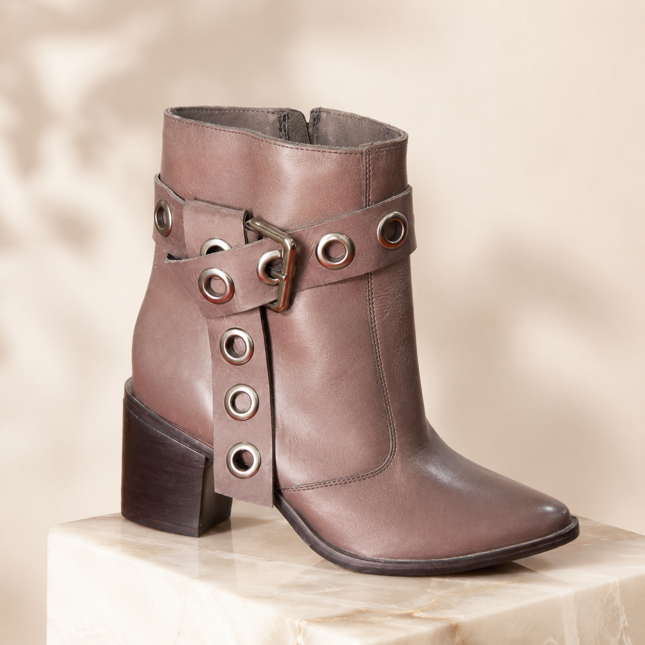 Botines Gris