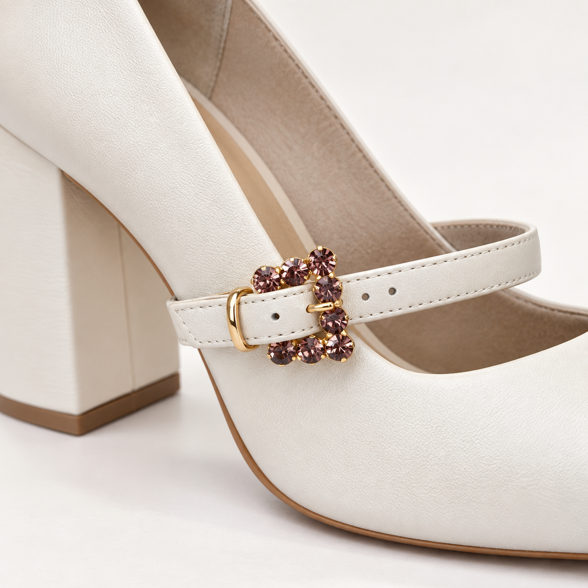 Tacones Ada Cream