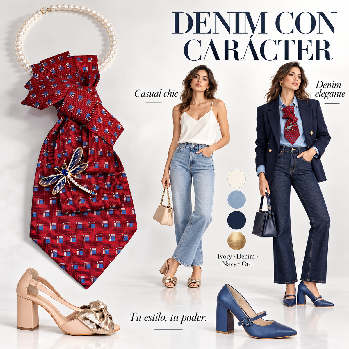 Collar Corbata Domi