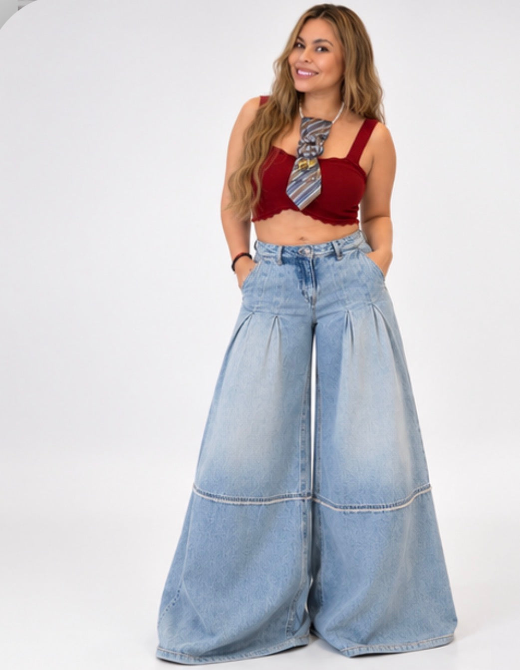 Jeans Pallazo Romi