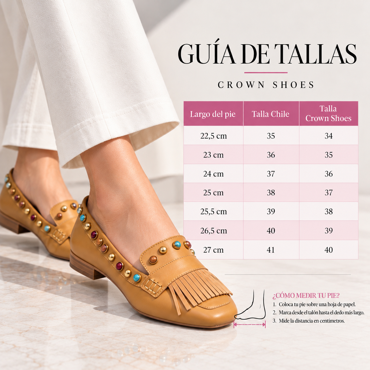 Mocasines Cristal - PREVENTA