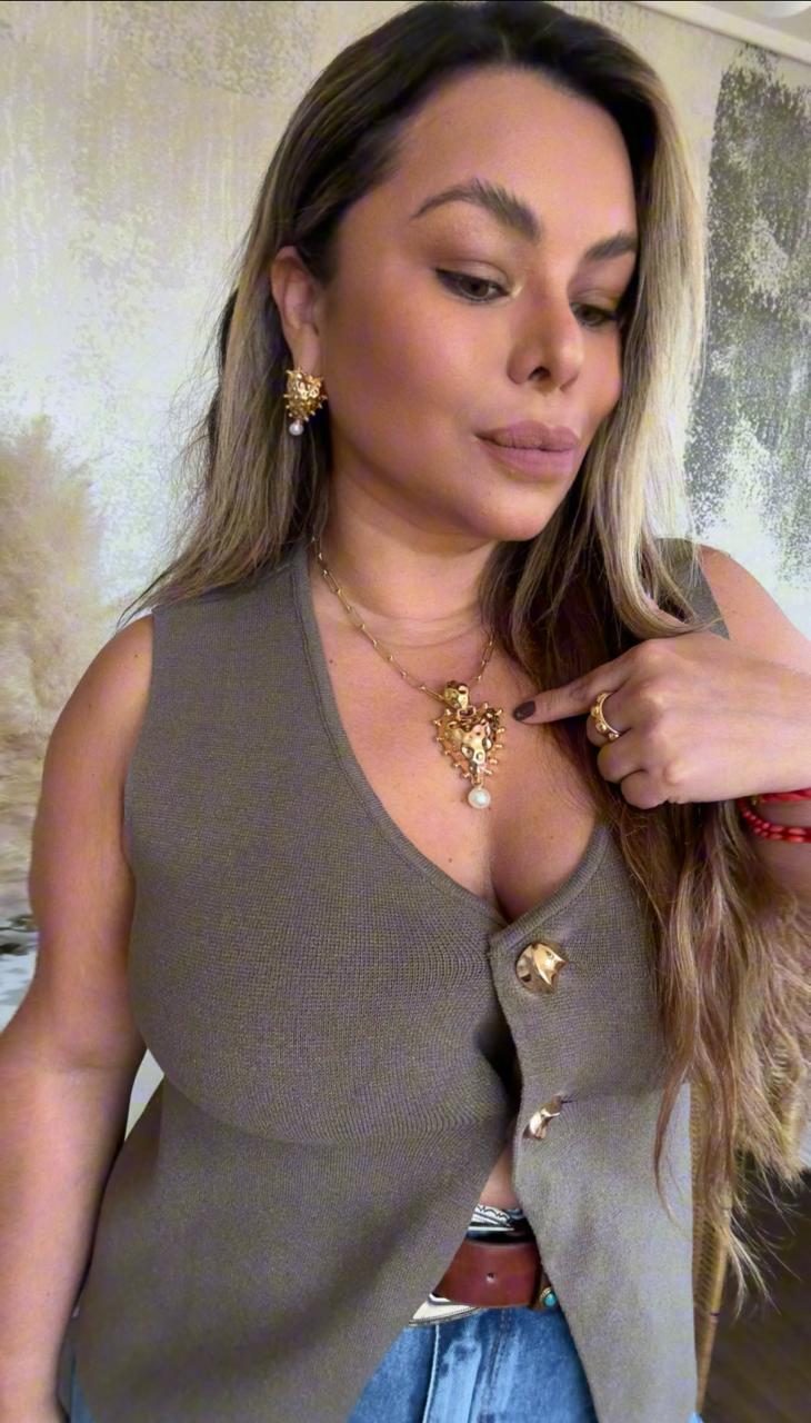 Collar corazón Amira