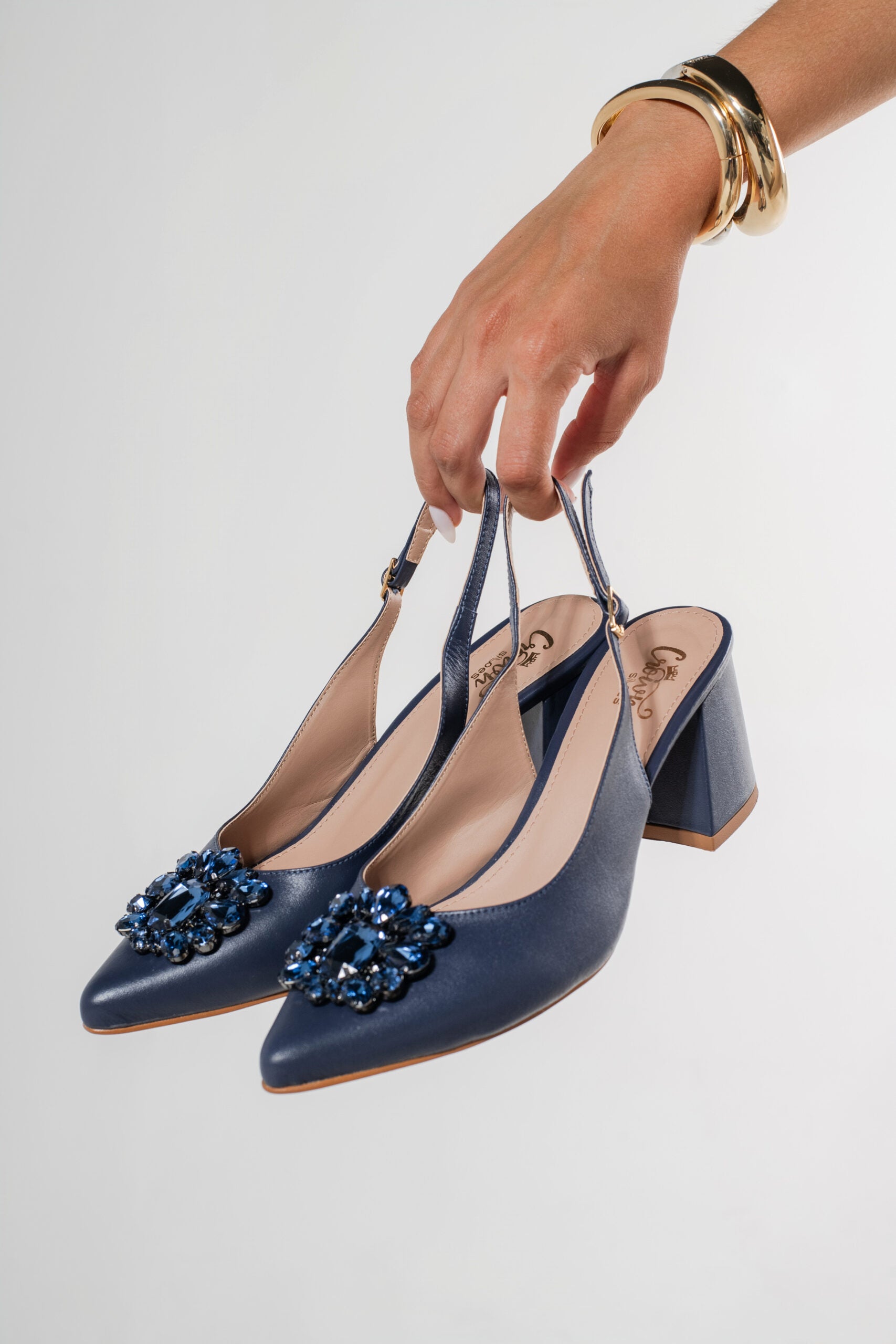 Tacones Leonor Azul