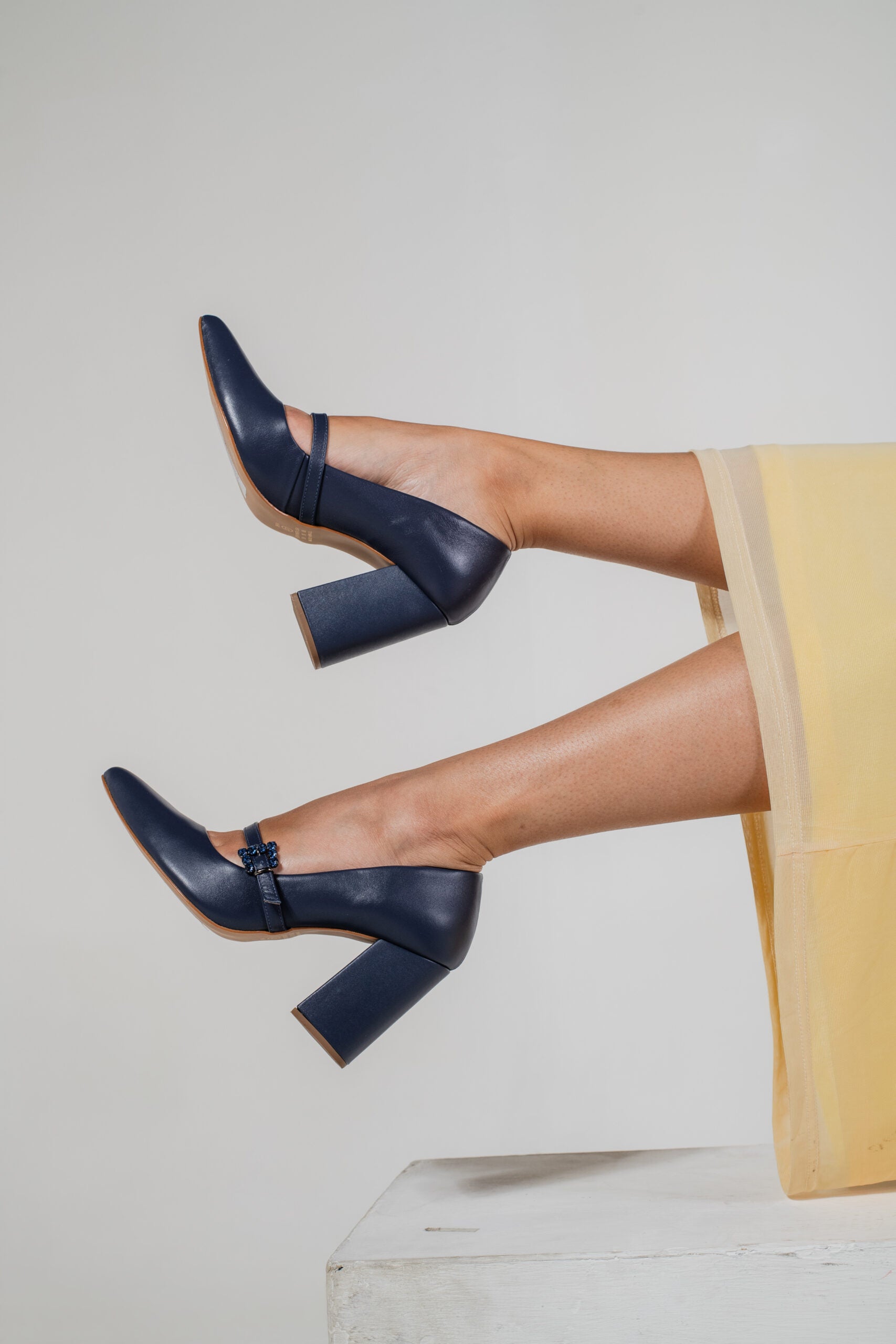 Tacones ADA Azul marino