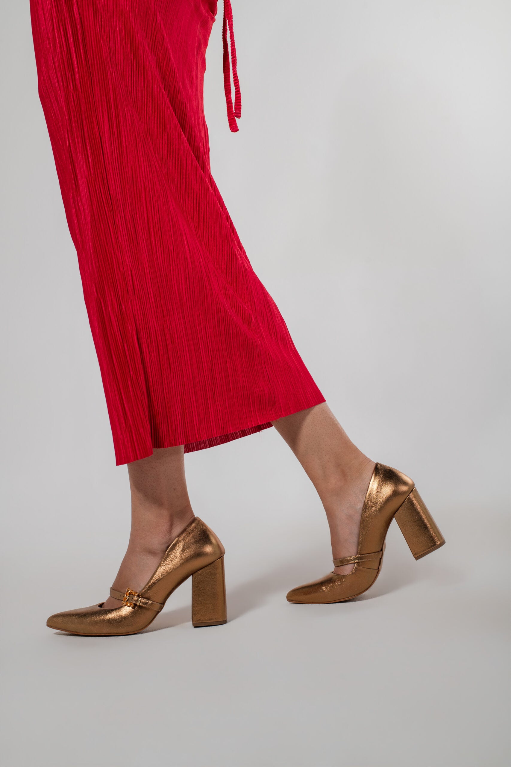 Tacones ADA Bronce