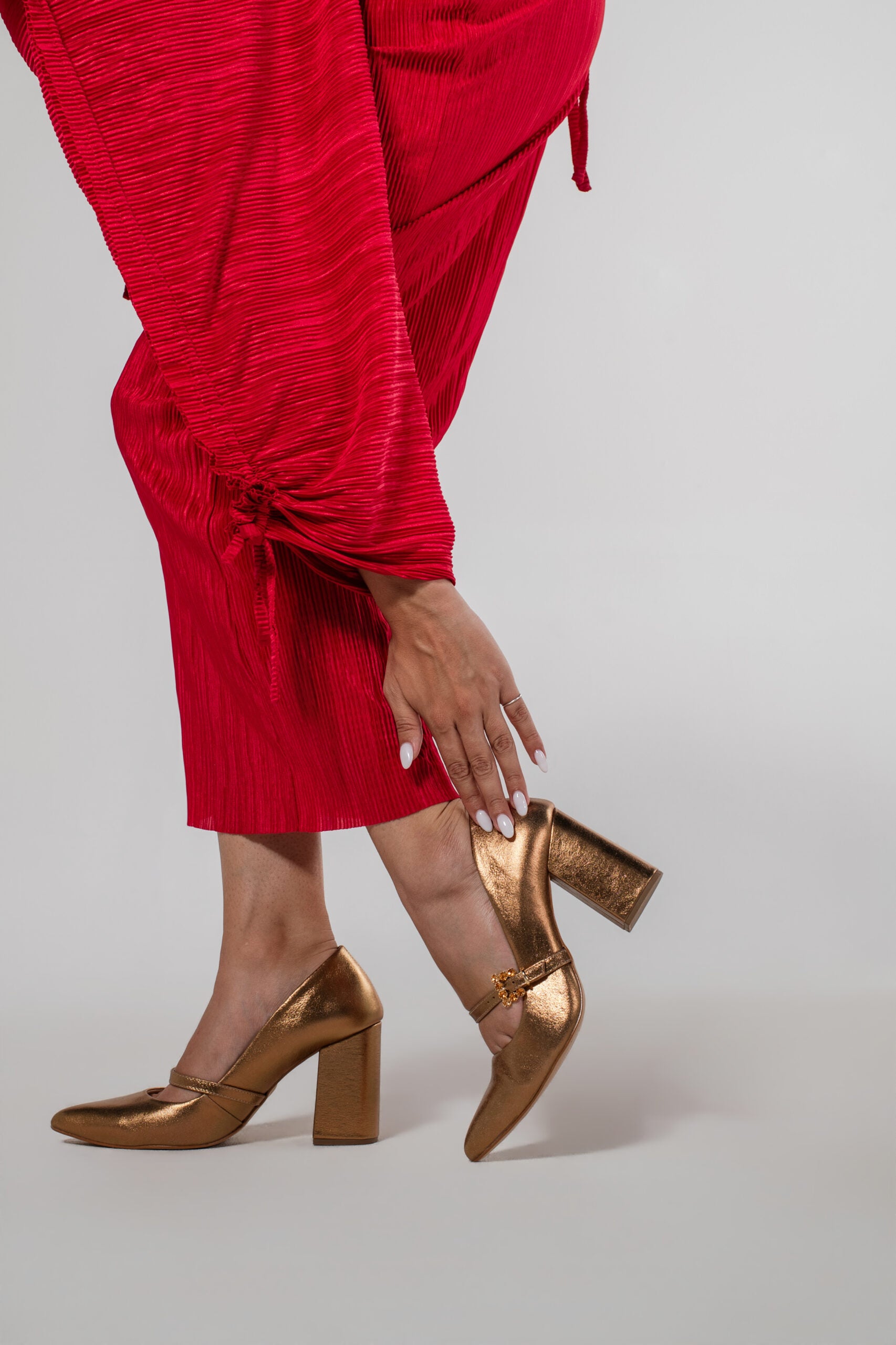 Tacones ADA Bronce