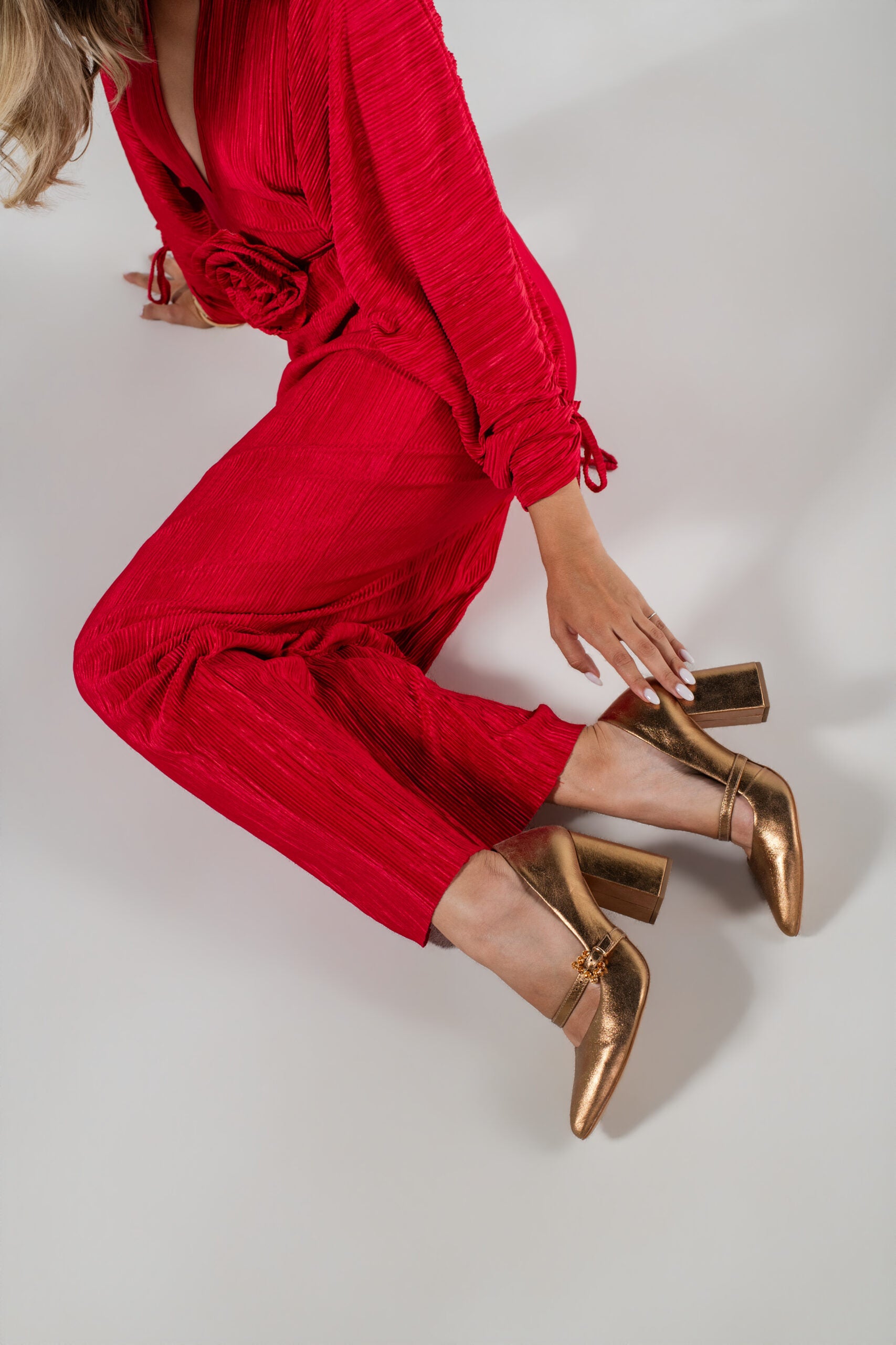 Tacones ADA Bronce