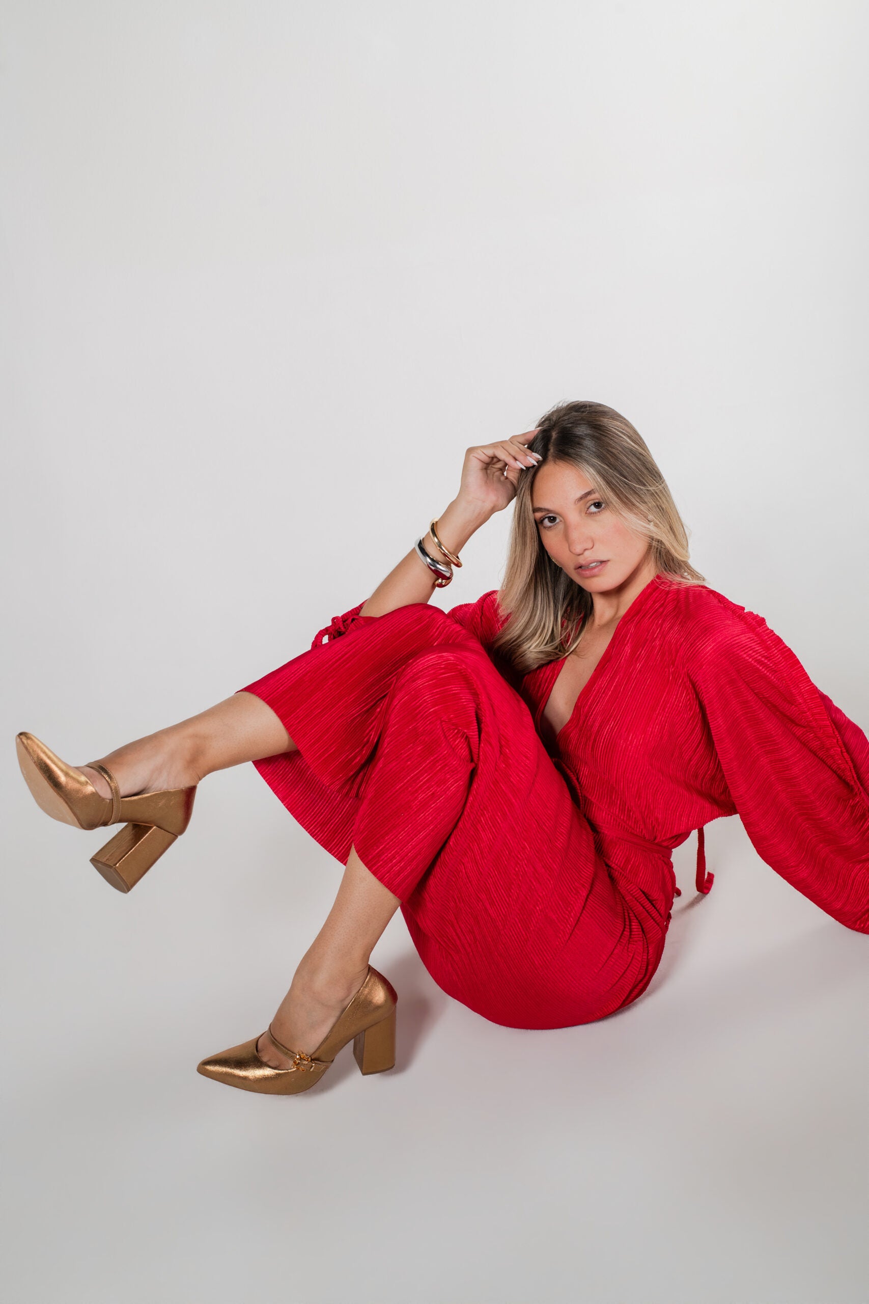 Tacones ADA Bronce