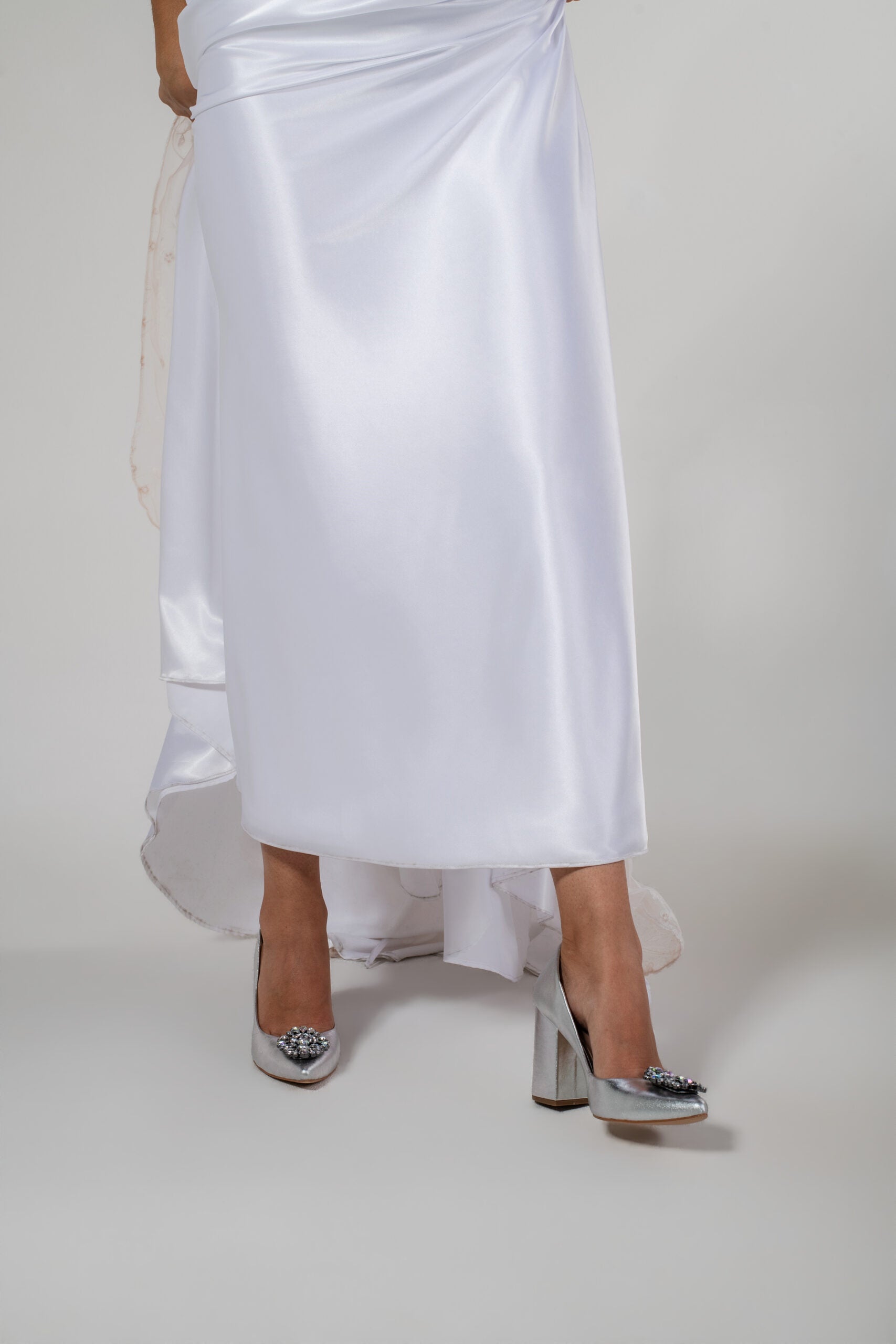 Tacones Diana Silver