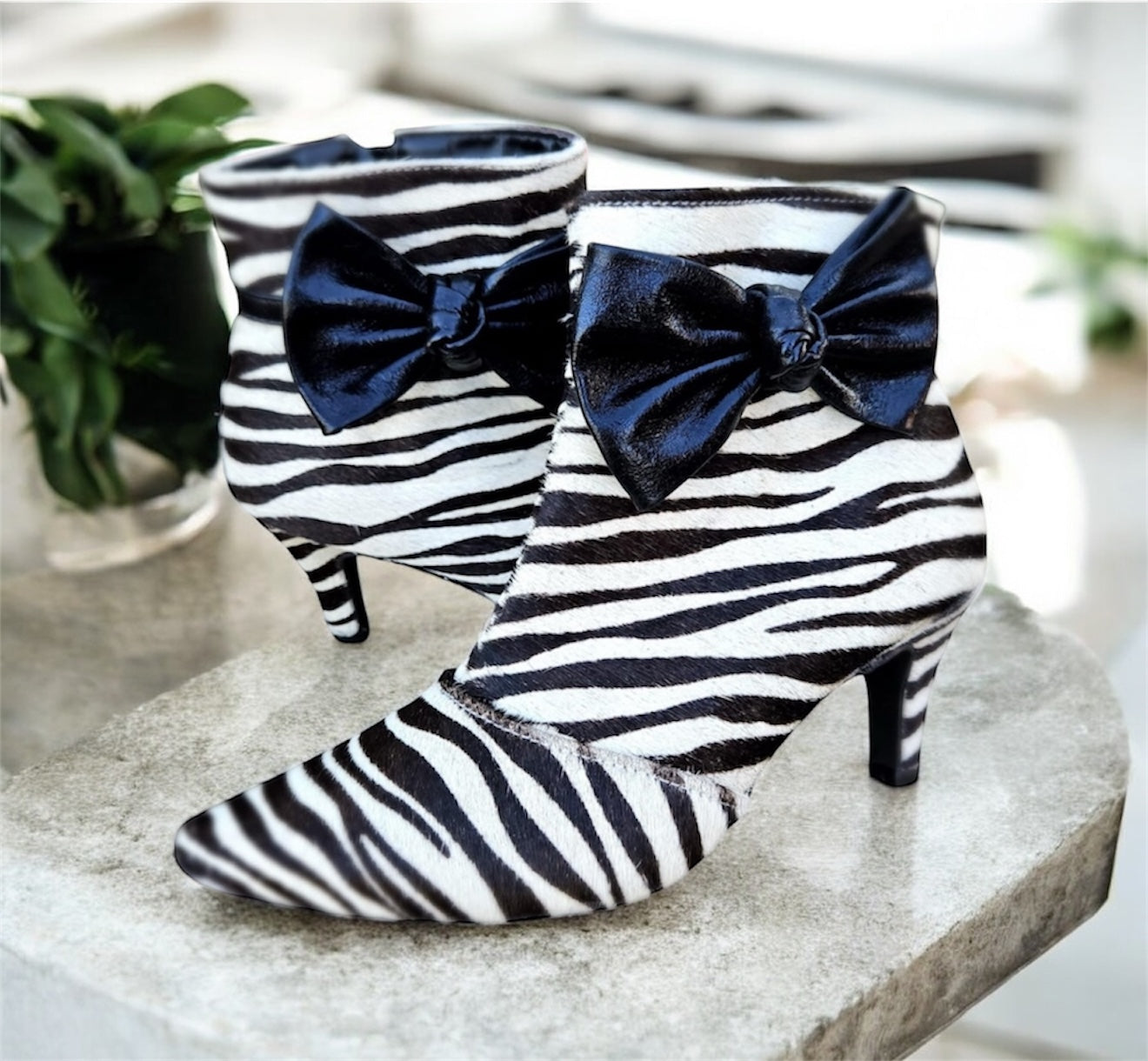 Botines Penélope - Zebra