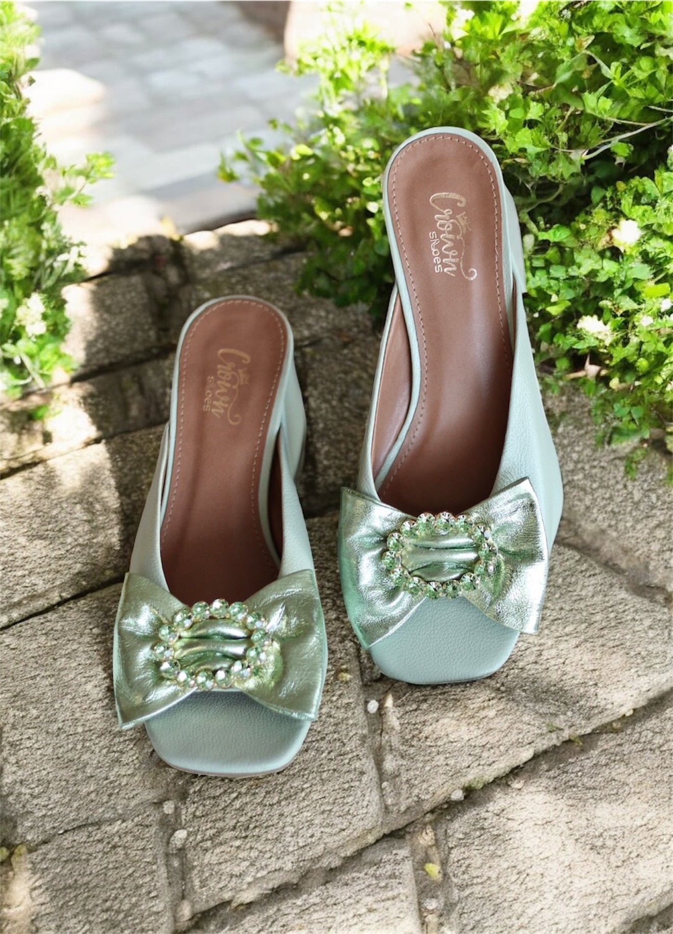 Sandalias Olivia Menta