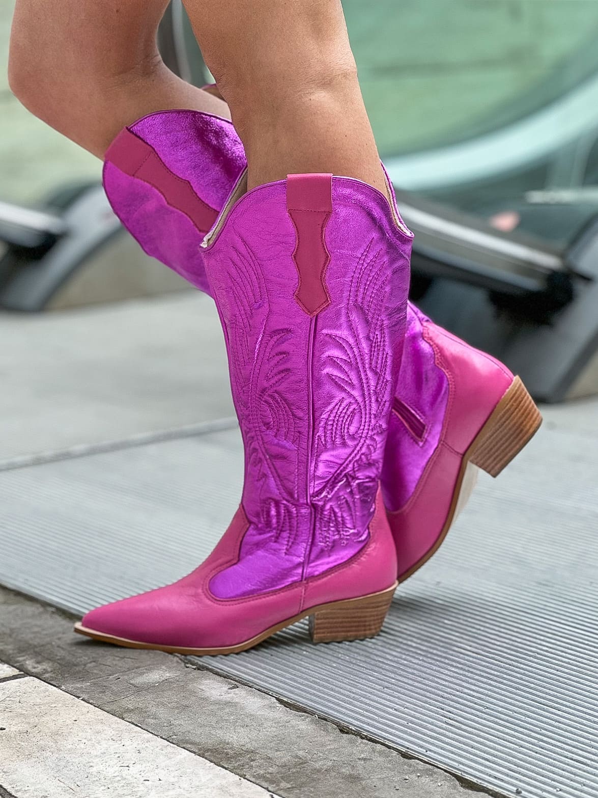 Botas Texanas Taylor Pink