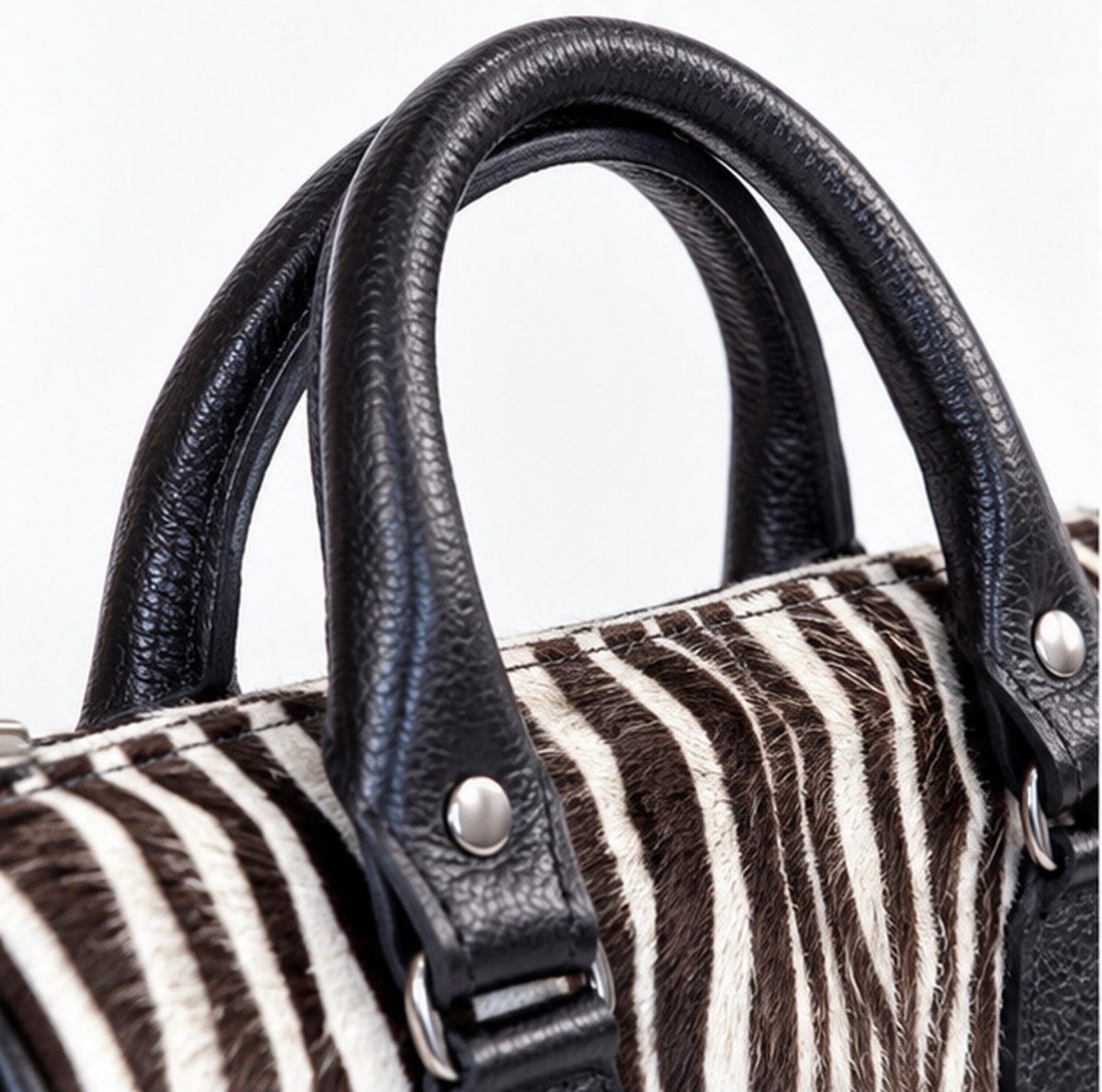 Cartera Baúl - Print Cebra