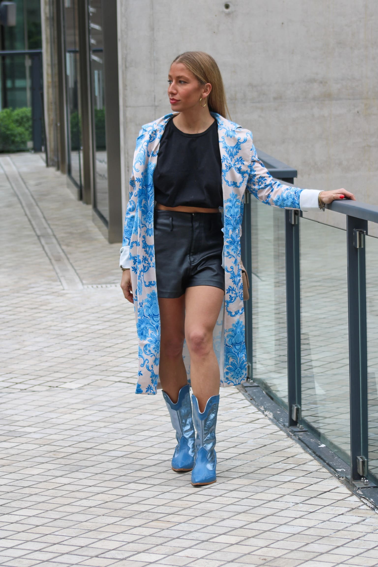 Botas Texanas KIM - Cielo