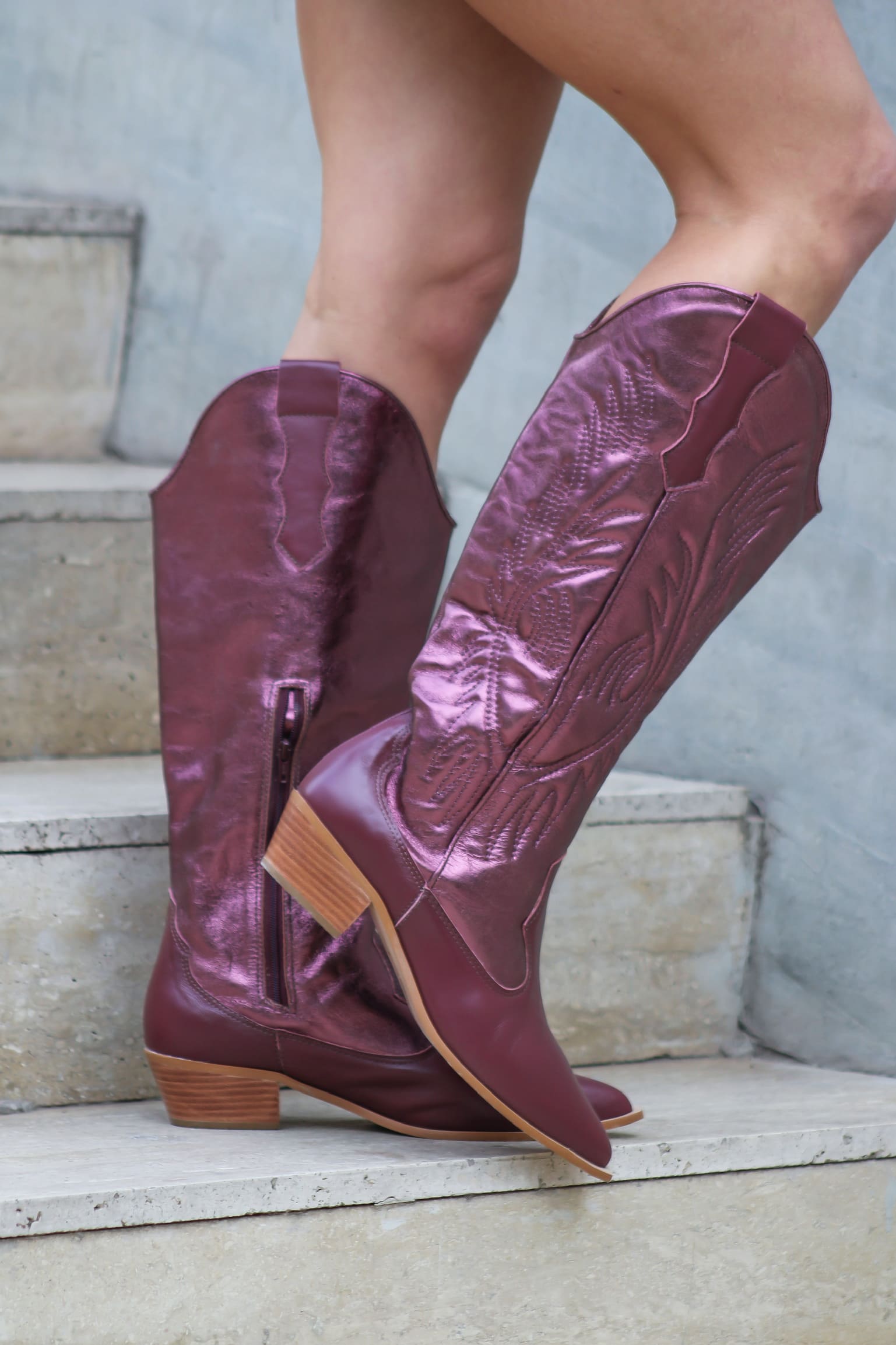 Botas Texanas Joan Burdeo