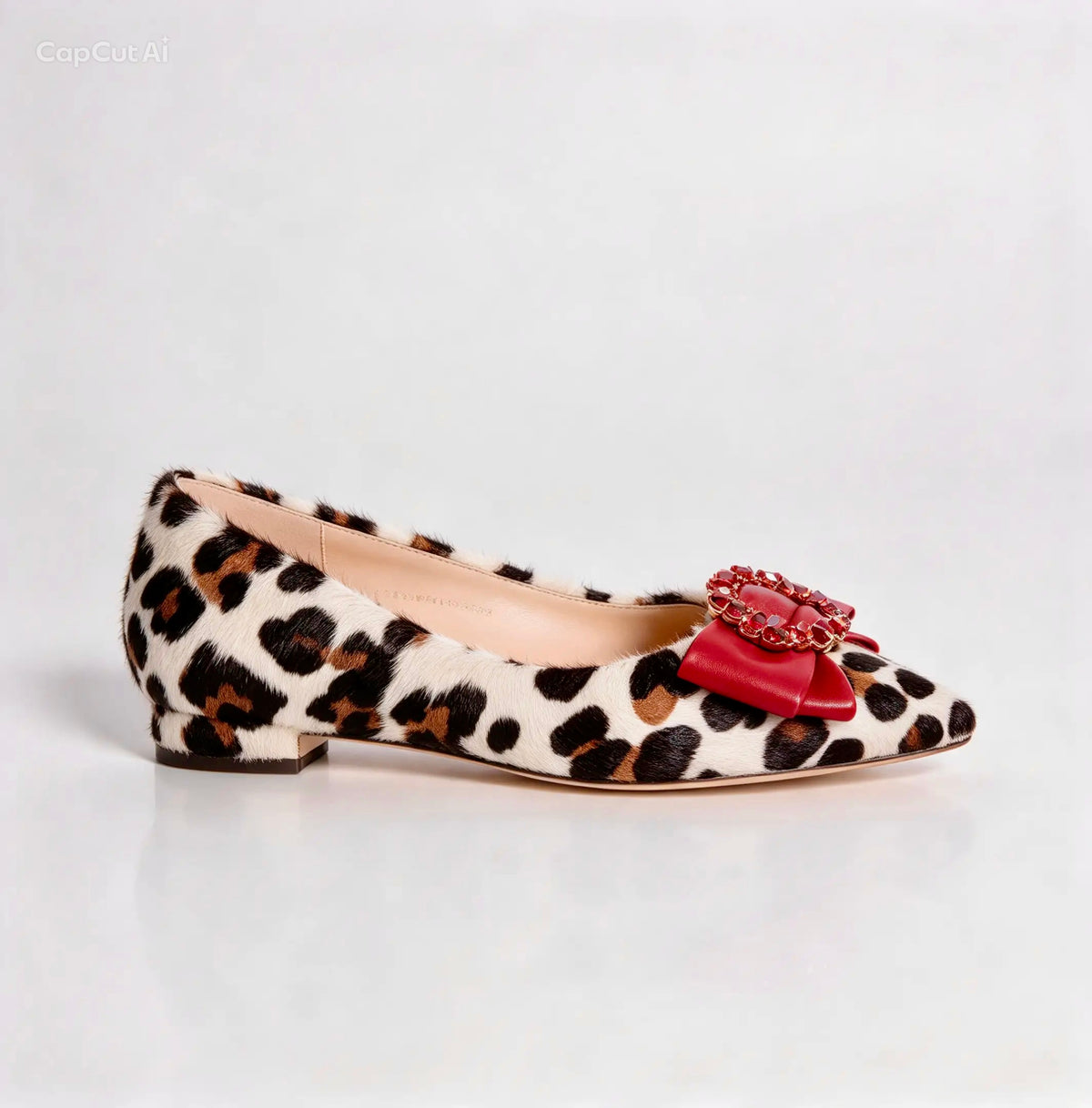 Ballerinas Carola Print Rojo