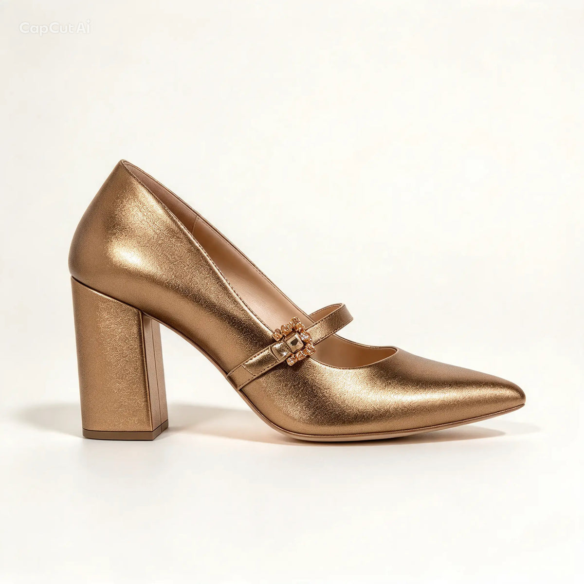 Tacones Ada Bronce
