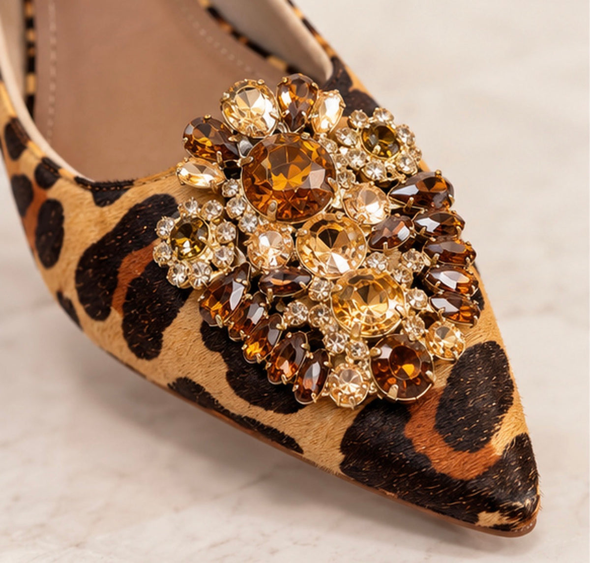 Ballerinas Diana Leopardo