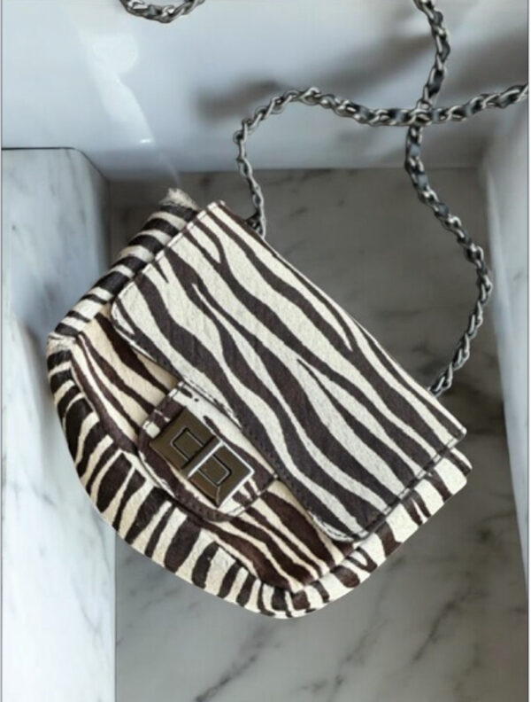 Cartera  Print Zebra