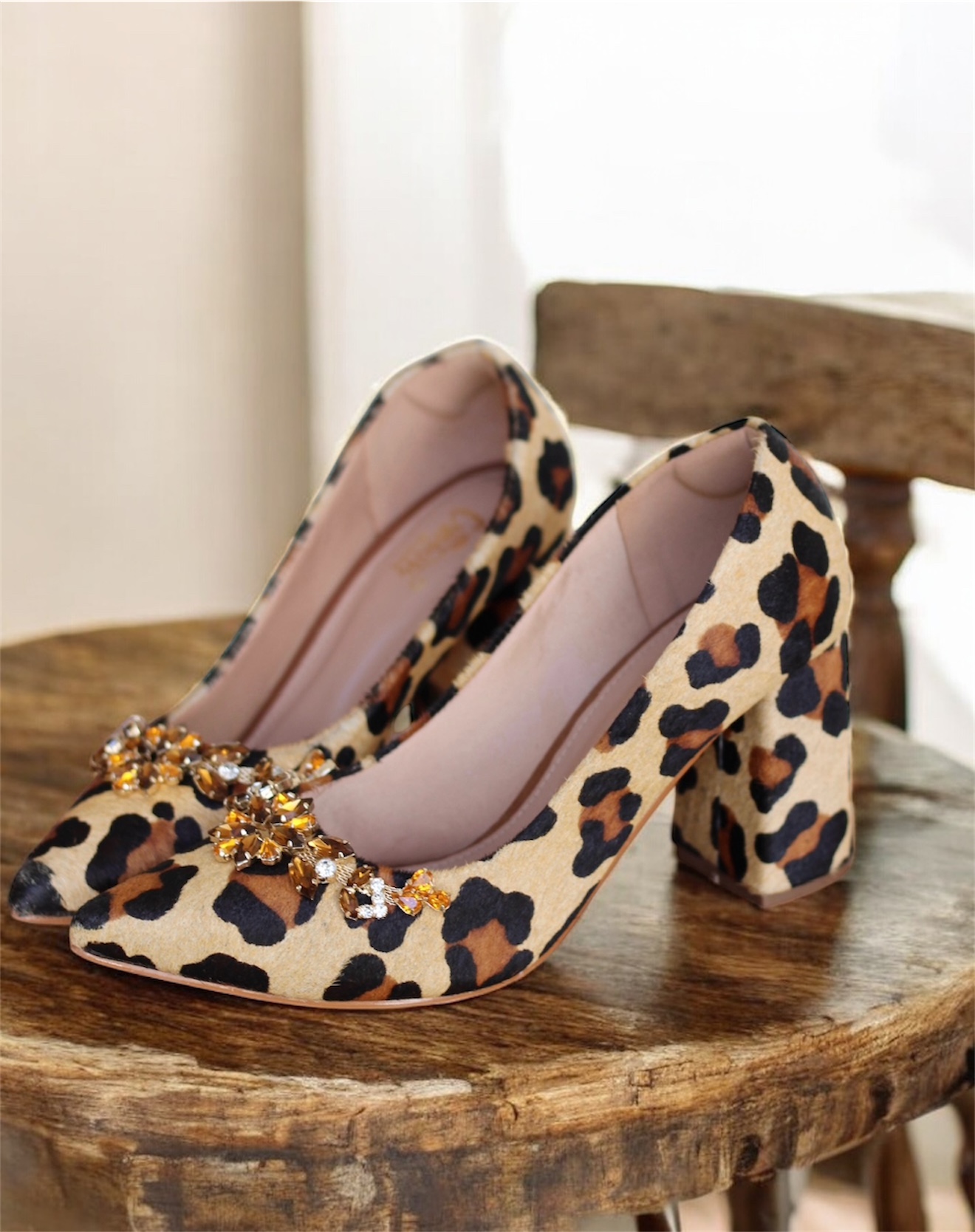 Tacones Amelia Print