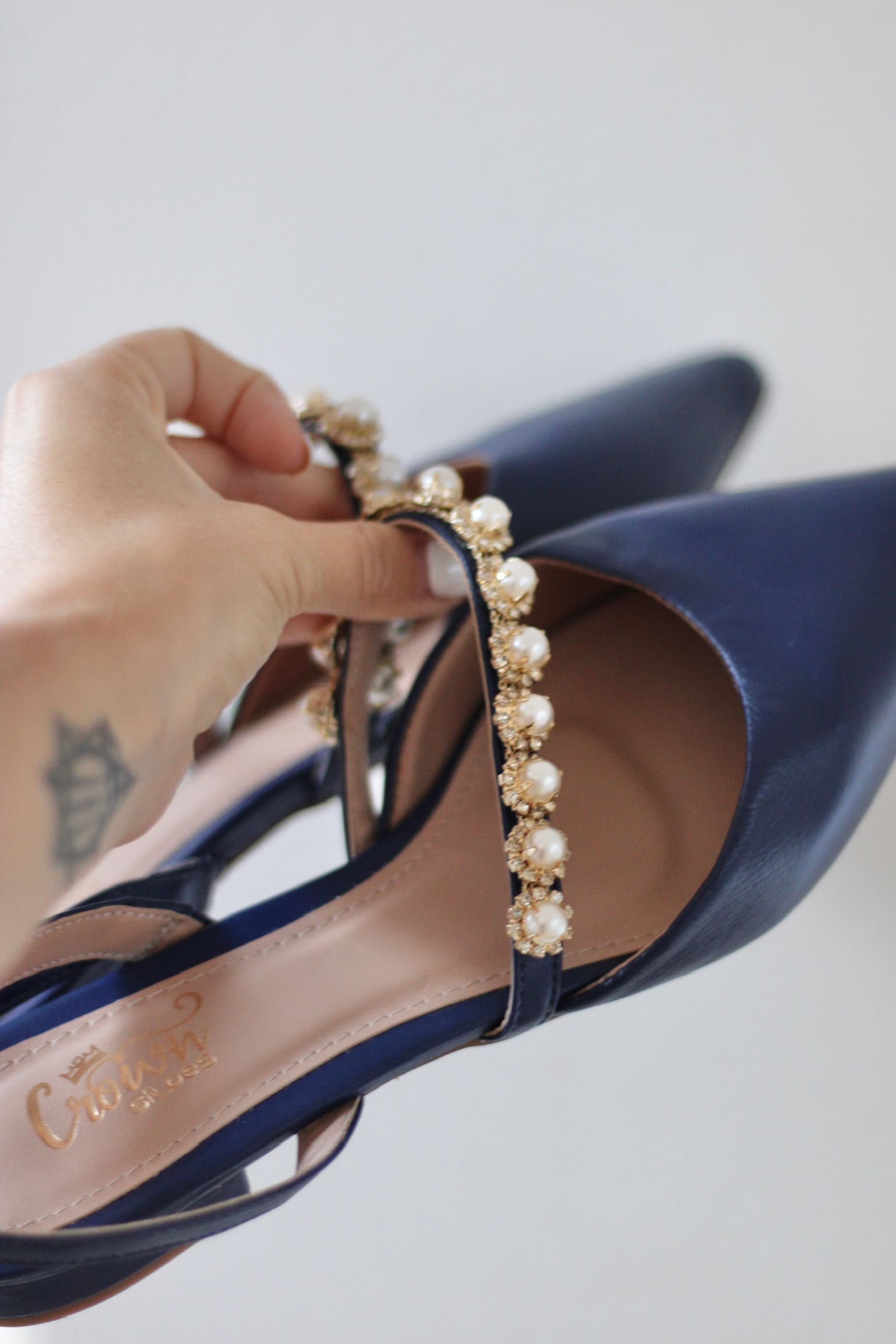 Puntillas Adelaida Azul - Imagen 5