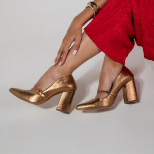 Tacones ADA Bronce
