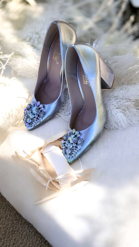 Tacones Diana Silver